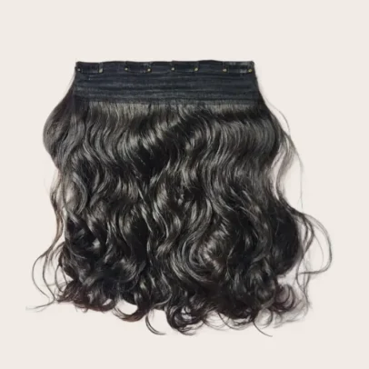 Hair Extension Single Patch clip-in volumizer for natural hair volume