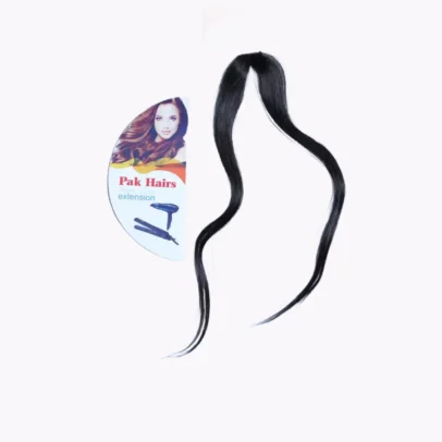 Hair Bang 1 Inch clip in fringe for instant hairstyle change