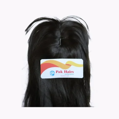 Hair Bang 4 Inch Human Hair Fringe Black