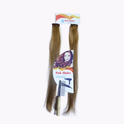 Hair Strip Brown clip-in brown hair extensions for added length and volume