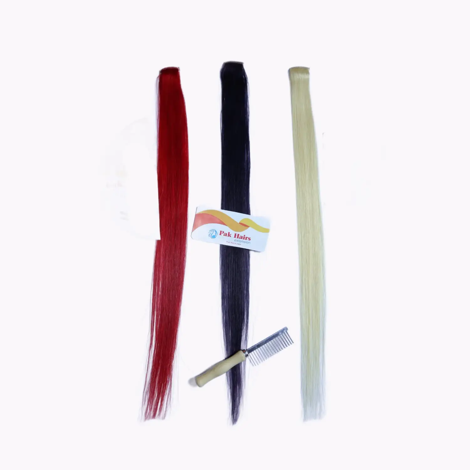 Hair Strip clip-in hair extensions for natural volume and length